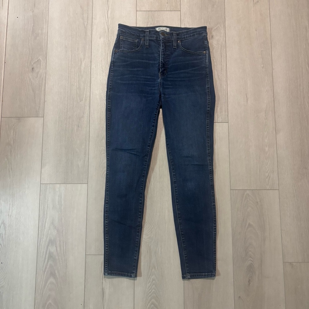 Madewell Blue Skinny Jeans